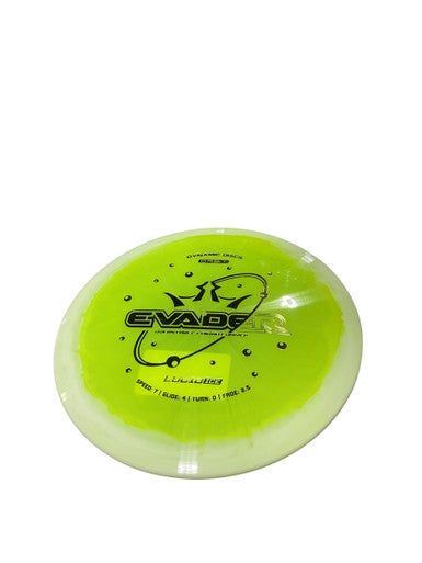 Used Dynamic Discs EVADER DRIVER Disc Golf Driver Yellow 11834-S000045452