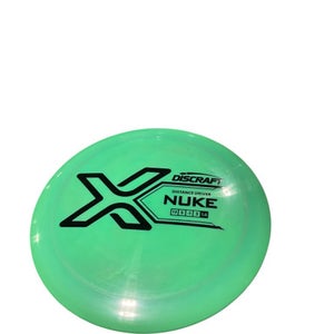 Used Discraft NUKE DRIVER Disc Golf Driver Green 11834-S000045447