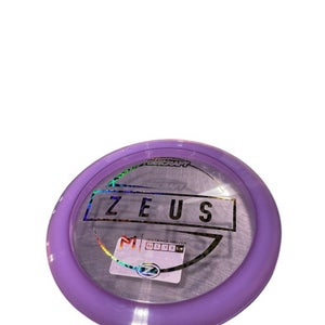 Used Discraft ZEUS DRIVER Disc Golf Driver Purple 11834-S000045441