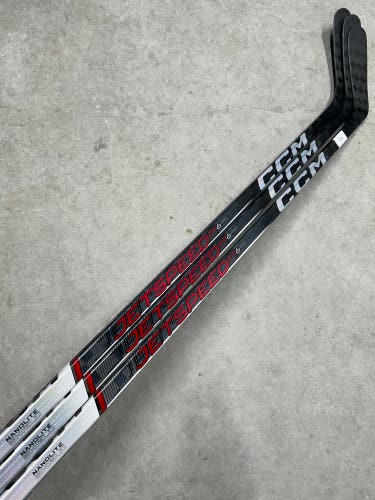 3 PACK Left Hand 85 Flex Custom P29 Senior CCM Jetspeed FT6 Pro Hockey Stick Pro Stock NCAA (New)