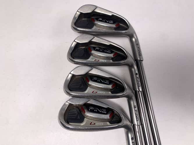 Ping G20 Iron Set 8-PW+SW Black Dot TFC 169 I Soft Regular Senior Graphite RH