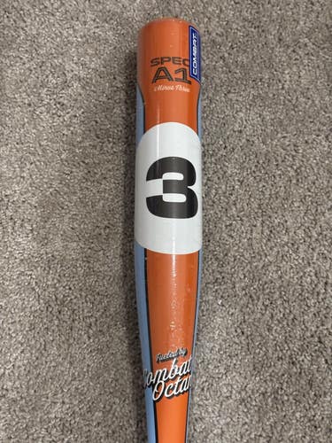 New COMBAT MFG Spec A1 Performance Racer BBCOR Bat (-3) CBB6GLFB3 34/31