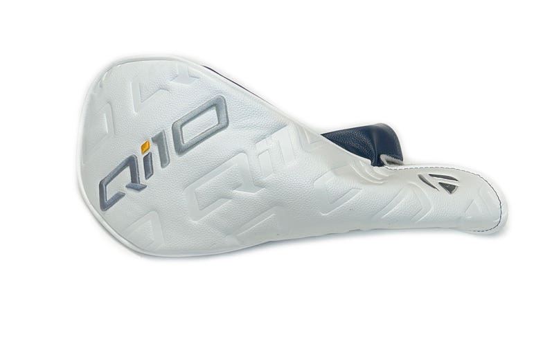 Ladies TaylorMade Qi10 White/Navy Driver Golf Headcover