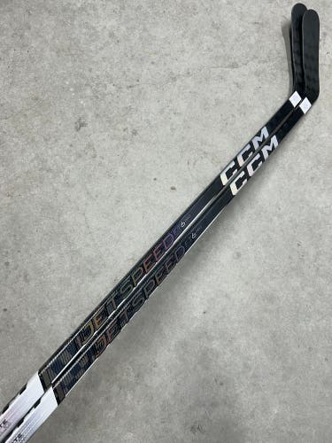 2 PACK - 85 Flex P92M Senior CCM JetSpeed FT6 Pro Left Hand Hockey Stick Pro Stock (New)