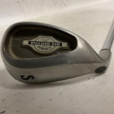 Used Callaway BIG BERTHA X-12 Golf Wedge Mens LH Sand Wedge 11855-S000198420
