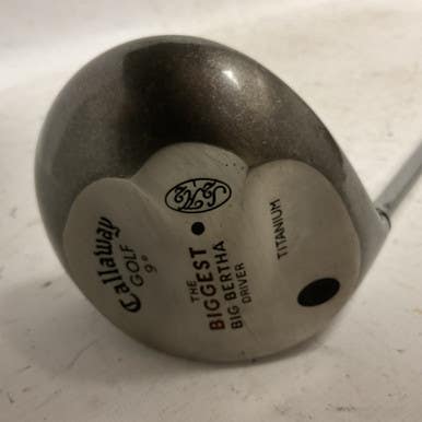 Used Callaway THE BIGGEST BIG BERTHA LH Mens Driver LH 9.0 Degree 11855-S000198417