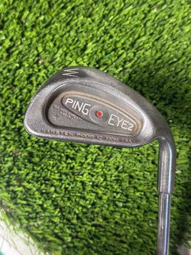 Ping Eye 2 Plus + Red Dot Pitching Wedge PW Steel ZZ Lite Stiff Flex Shaft RH
