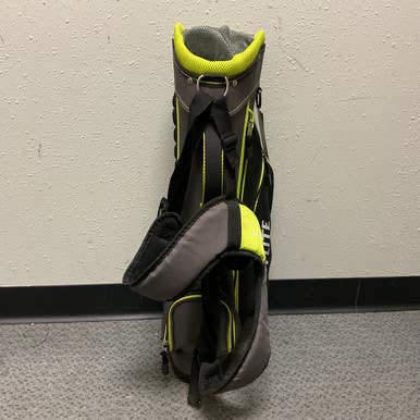 Used Top Flite Jr Stand Bag Black And Neon Green 11855-S000198384