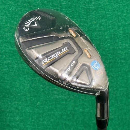 NEW Callaway Rogue ST MAX OS LITE 5 Hybrid Cypher Forty 4.0 Graphite Ladies w/HC