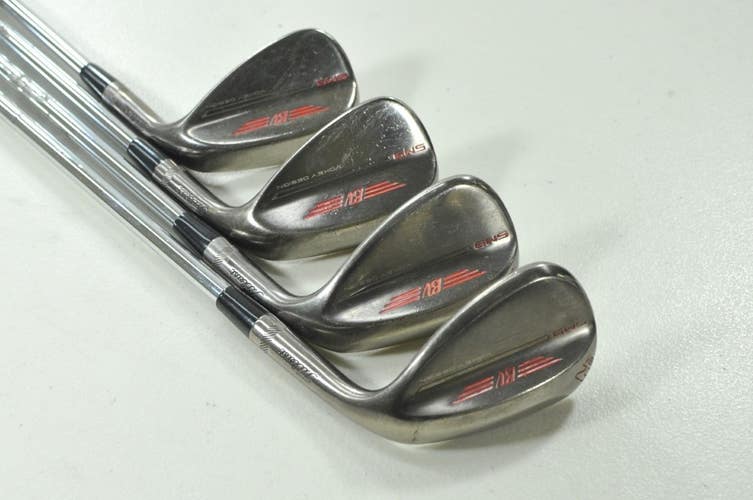 Titleist Vokey SM9 Brushed Steel 48*, 52*, 56*, 60* Wedge Set RH Steel # 210039
