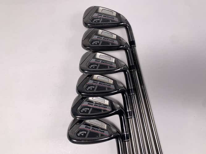 Callaway Big Bertha OS Iron Set 6-PW+AW Recoil ES 460 F2 Senior Graphite Mens RH