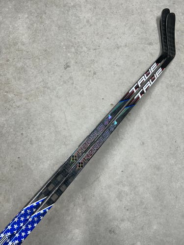 2 PACK 70 Flex Custom P28 Senior True Hzrdus 9x4 Team USA Left Hand Hockey Stick Pro Stock (New)