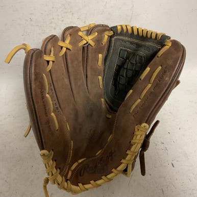 Used Rawlings RBG36BC BB/SB Glove LH Throw Brown 12 1/2" 11855-S000196294
