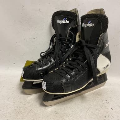Used CCM RAPIDE 101 Senior Hockey Skate Black Senior 9 11855-S000196308