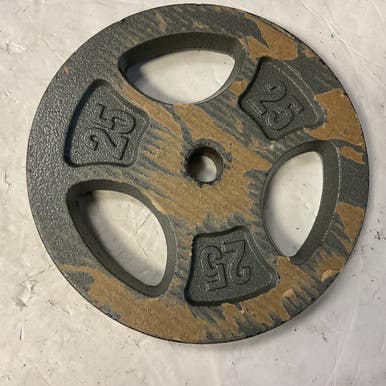 Used Standard Plate (Each) Silver 25 lb 11855-S000197058