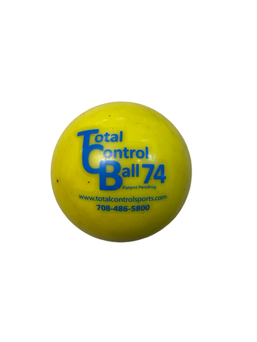 Used Total Control WEIGHTED BALL 74 BB/SB Training Aid 11706-S000370530