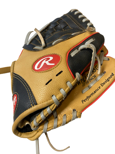 Used Rawlings WPL10CBSG BB/SB Glove RH Throw Brown 10" 11706-S000370735