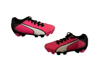 Used Puma Soccer Cleats Pink Youth 11.0 11873-S000230293