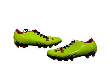Used Under Armour Soccer Cleats Optic Yellow Junior 01 11873-S000230938