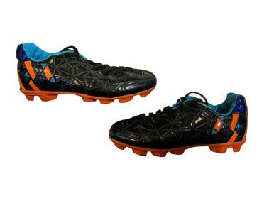 Used CLASSIC SPORT Soccer Cleats Black And Royal Blue Junior 01.5 11873-S000230940