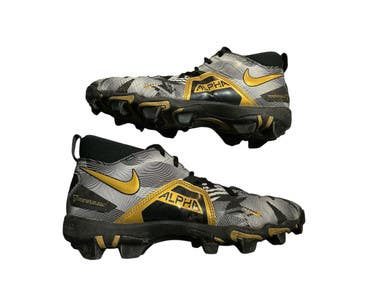 Used Nike ALPHA BB/SB Cleats Black Senior 5.5 11873-S000226069