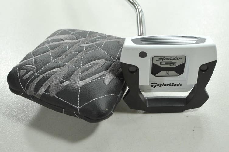 LEFT HANDED TaylorMade Spider GTX Single Bend 2023 35" Putter KBS Steel #210064