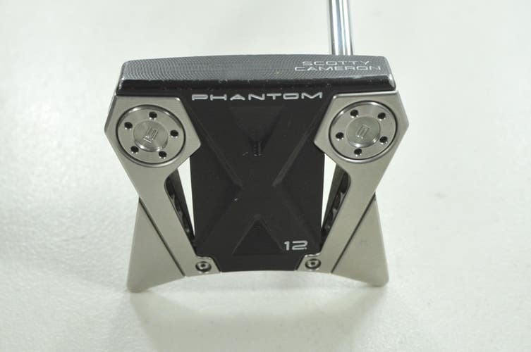 Titleist 2022 Scotty Cameron Phantom X 12 34" Putter Right Steel # 210130