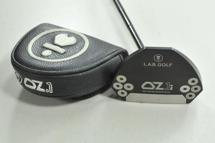 LAB Golf OZ.1i Insert 34" 71* Putter Right Steel with Head Cover  # 210113