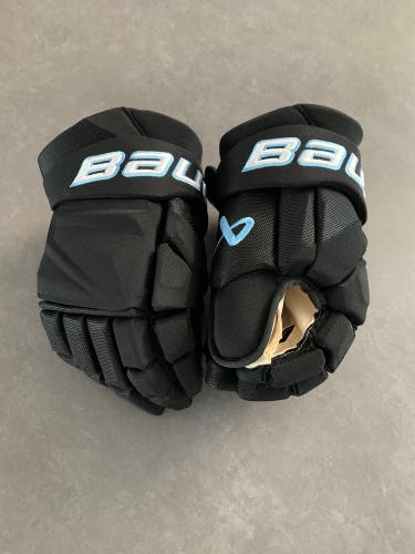 New Utah Mammoth Bauer Hyperlite Guenther Pro Stock Hockey Gloves 14” (New)