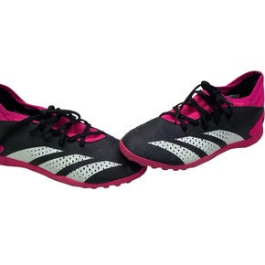 Used Adidas TURF BLK/PNK Soccer Cleats Pink And Black Senior 6 11347-S000262717