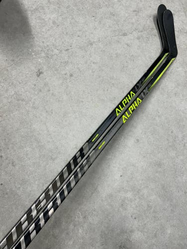 2 PACK 95 Flex P28 Senior Warrior Alpha LX20 Left Hand Hockey Stick Pro Stock (New)
