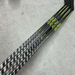 4 PACK 95 Flex P28 Senior Warrior Alpha LX20 Left Hand Hockey Stick Pro Stock (New)