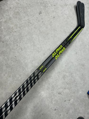 2 PACK 75 Flex P92 Senior Warrior Alpha LX20 Left Hand Hockey Stick Pro Stock (New)