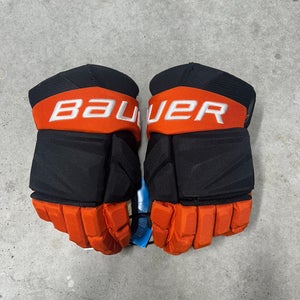 14” Bauer Vapor Hyperlite Anaheim Ducks Gloves Pro Stock (New) NHL