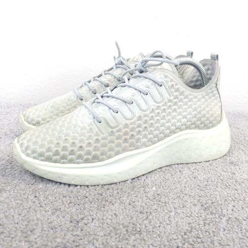 Ecco Therap Womens Size 39 EU Shoes Concrete Gray Comfort Sneakers Low Top