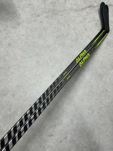 2 PACK 75 Flex P28 Senior Warrior Alpha LX20 Left Hand Hockey Stick Pro Stock (New)