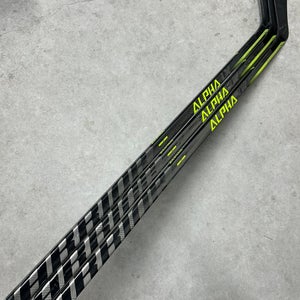 3 PACK 75 Flex P28 Senior Warrior Alpha LX20 Left Hand Hockey Stick Pro Stock (New)