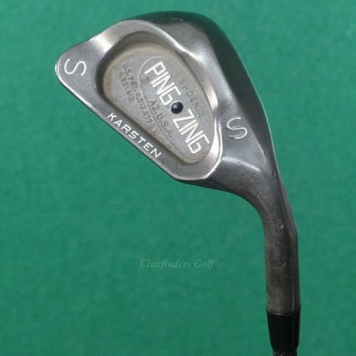 Ping Zing Stainless Black Dot SW Sand Wedge G-Loomis SP-S Graphite Stiff