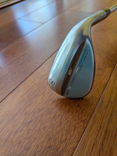 Men's Titleist Vokey SM9 Right Handed Wedge Wedge Flex 60 Degree Steel Shaft (Used)