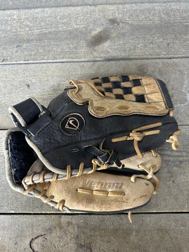 Nike Venom 1200 12" Baseball Glove RHT Youth Brown Black Leather