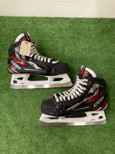 Senior CCM Extreme Flex E6.9 Hockey Goalie Skates Regular Width 10 (New)