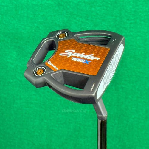 TaylorMade Spider Tour X Black #3 35" X3 Short-Slant Putter w/ Super Stroke & HC