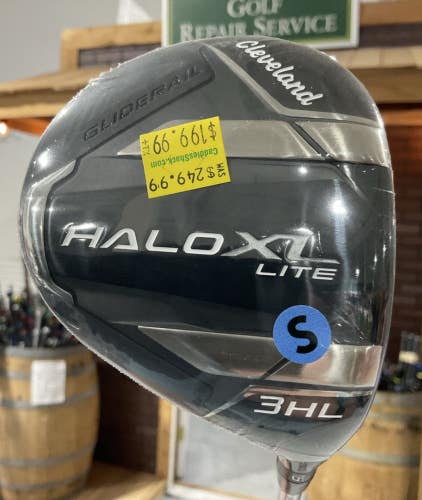 Cleveland HALO XL LITE 16 #3 Fairway Wood 43.5" ALDILA ASCENT 40 Stiff Flex RH
