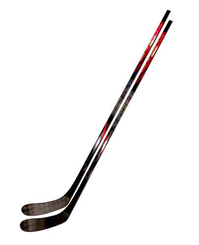 New 2 pack Tom Wilson Bauer 2SPROXL (red Tracer dress) Pro Stock - RH, Fisher Pro (P28), 87 Flex