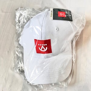 AirGolfing Professional Performance Golf Hat White adjustable Anti-UV New