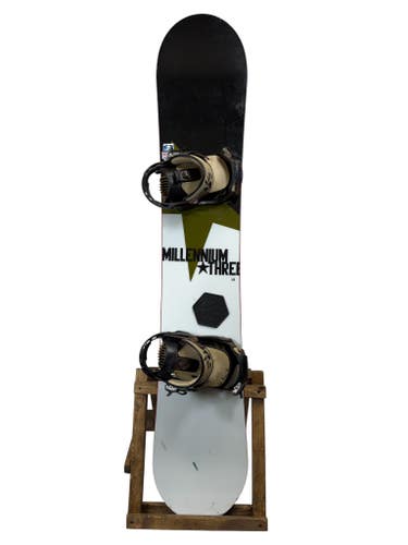 153cm Millennium Three Snowboard W/ Salomon SPX Pro Fast Fit 2 Bindings