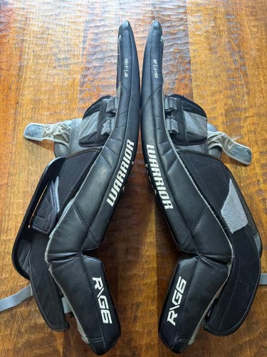 26" 2025 Warrior Ritual R/G6 Goalie Leg Pads (Used)
