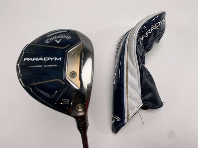 Callaway Paradym 3 Fairway Wood 15* Project X HZRDUS 6.0 60g Stiff Mens RH HC