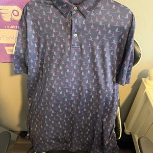 LOT OF medium polos ben hogan, peter millar, birdie bound, ashworth, croft and barrow, bylt basics