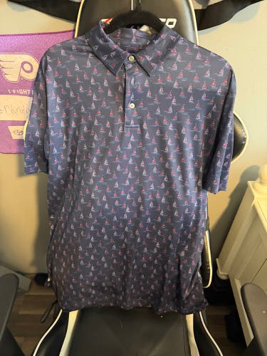 LOT OF medium polos ben hogan, peter millar, birdie bound, ashworth, croft and barrow, bylt basics